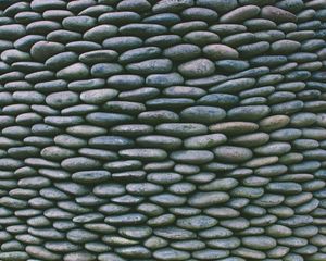 Preview wallpaper wall, stones, texture, gray