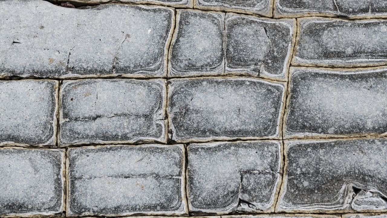 Wallpaper wall, stones, texture, surface, gray