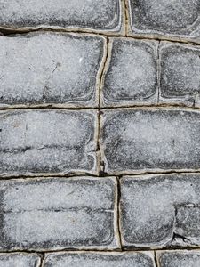 Preview wallpaper wall, stones, texture, surface, gray