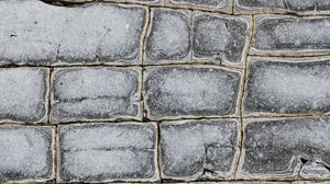 Preview wallpaper wall, stones, texture, surface, gray