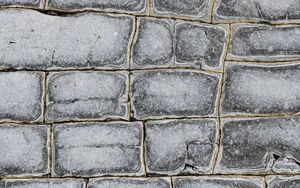 Preview wallpaper wall, stones, texture, surface, gray