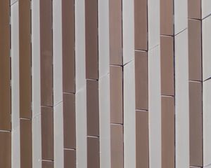 Preview wallpaper wall, stripes, brown, white, texture