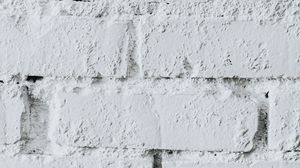 Preview wallpaper wall, texture, brick, white