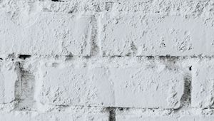 Preview wallpaper wall, texture, brick, white