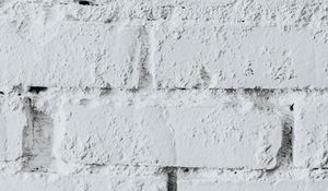 Preview wallpaper wall, texture, brick, white