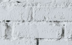 Preview wallpaper wall, texture, brick, white