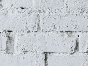 Preview wallpaper wall, texture, brick, white