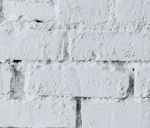 Preview wallpaper wall, texture, brick, white