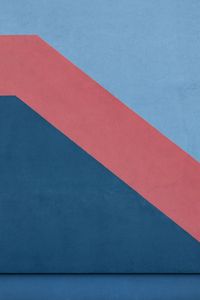 Preview wallpaper wall, texture, paint, lines, blue, red