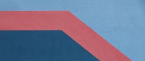 Preview wallpaper wall, texture, paint, lines, blue, red