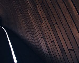 Preview wallpaper wall, wooden, brown, dark, line, neon