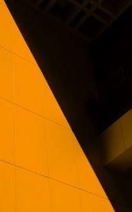 Preview wallpaper wall, yellow, shadow, surface