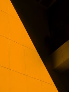 Preview wallpaper wall, yellow, shadow, surface