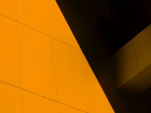 Preview wallpaper wall, yellow, shadow, surface