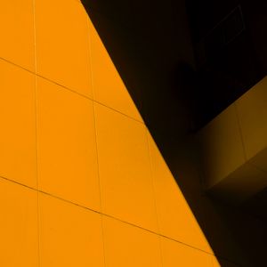 Preview wallpaper wall, yellow, shadow, surface