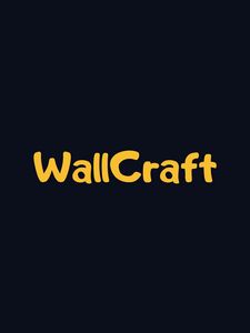 Preview wallpaper wallcraft, inscription, word, logo, minimalism