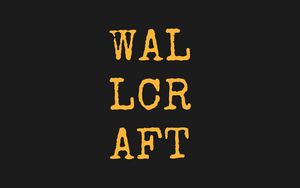 Preview wallpaper wallcraft, wallpaper, inscription, letters, word