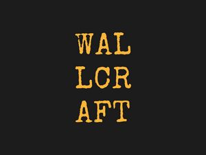 Preview wallpaper wallcraft, wallpaper, inscription, letters, word