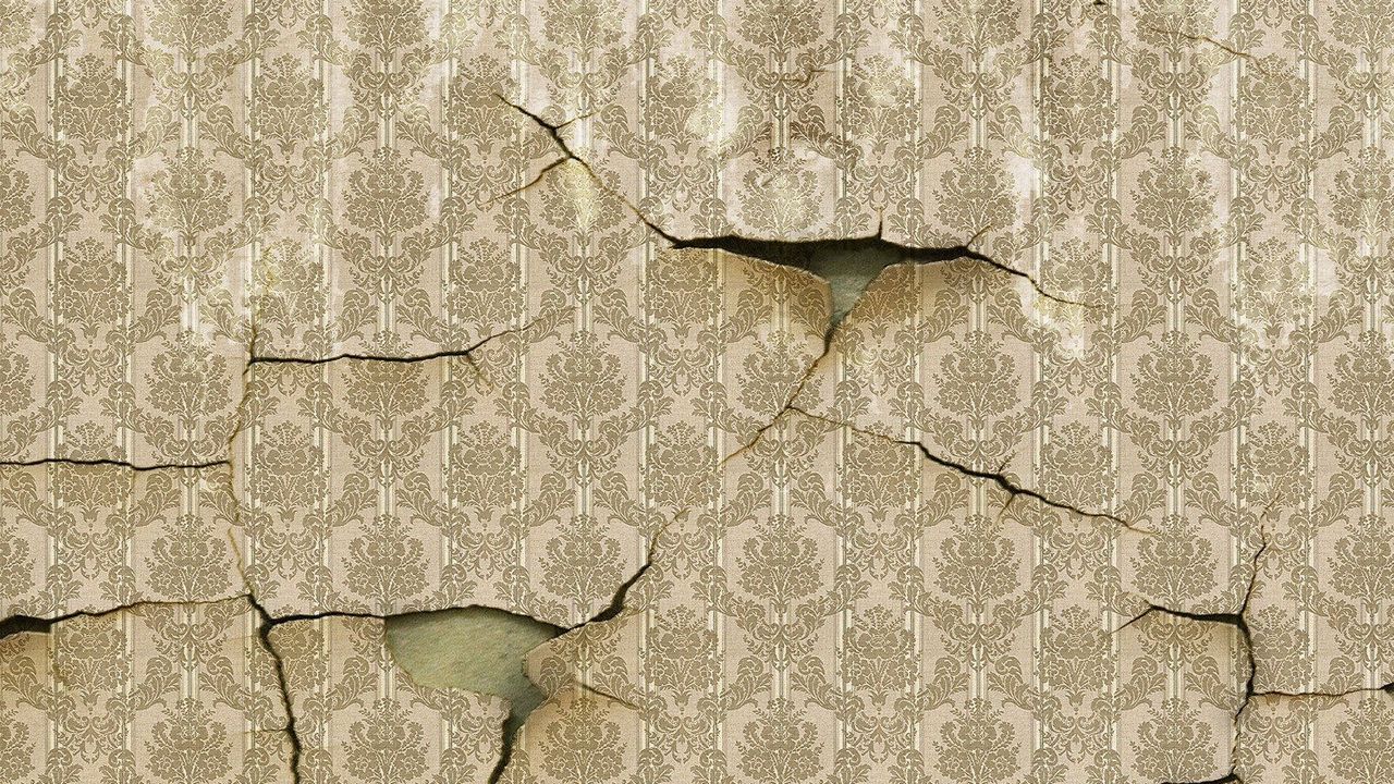 Wallpaper wallpaper, walls, cracks, old