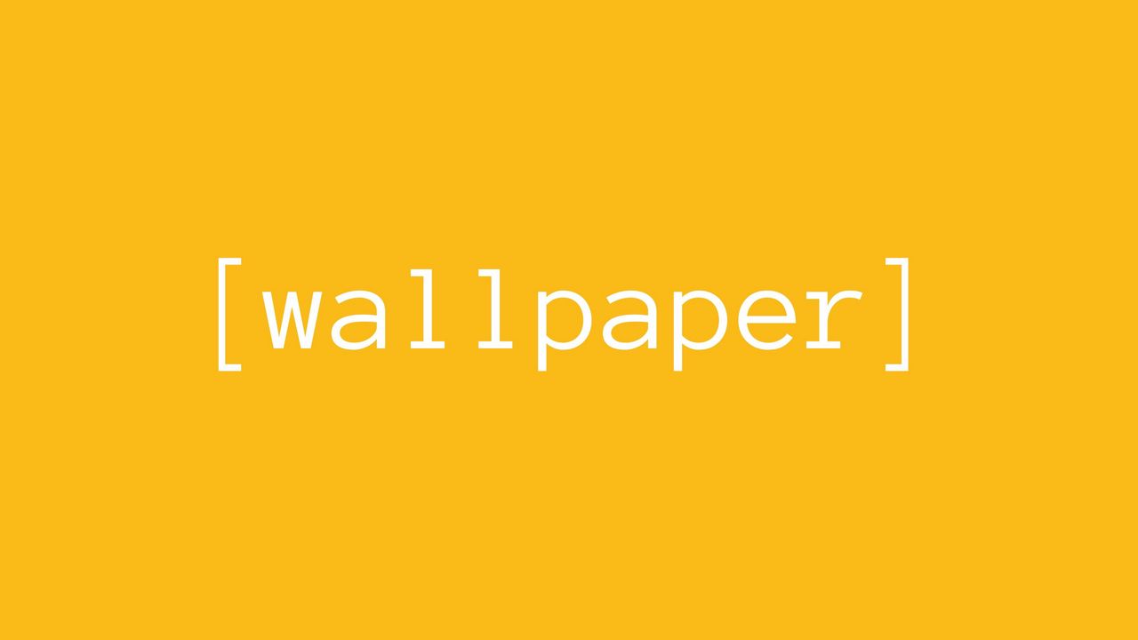 Wallpaper wallpaper, yellow, minimalism