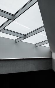 Preview wallpaper walls, windows, minimalism, bw