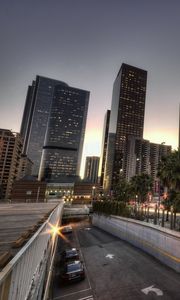 Preview wallpaper walt disney concert hall, los angeles, california, usa, hdr