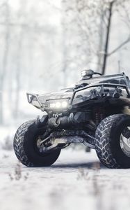 Preview wallpaper warthog car, snow, race