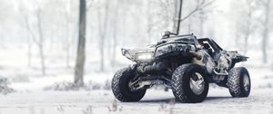 Preview wallpaper warthog car, snow, race