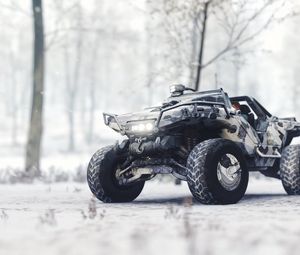 Preview wallpaper warthog car, snow, race