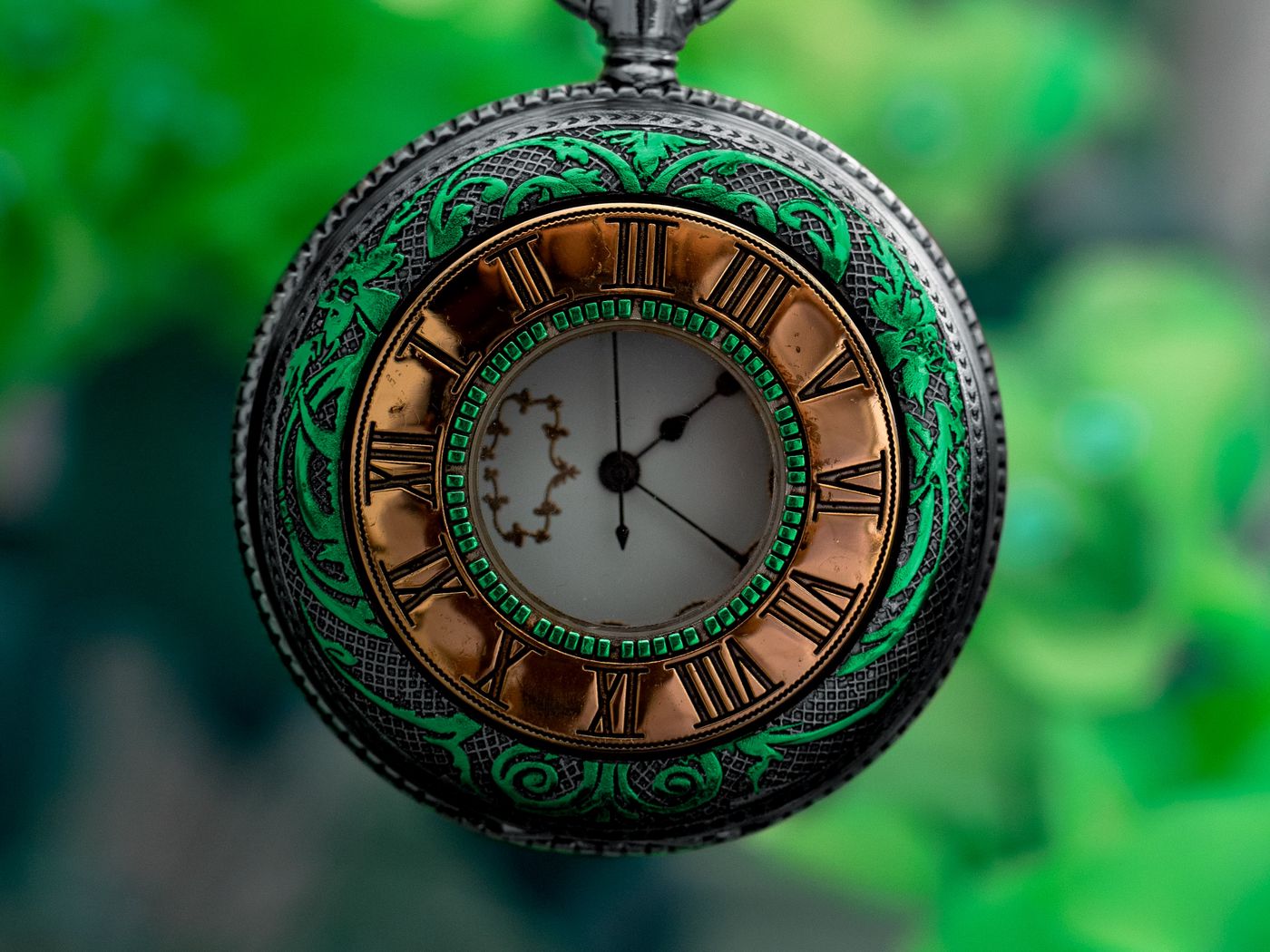 1400x1050 Wallpaper watch, vintage, time, numbers