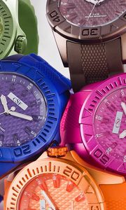 Preview wallpaper watches, bright, strap