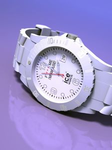 Preview wallpaper watches, modeling, 3d, ice
