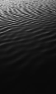 Preview wallpaper water, black, ripples, sea