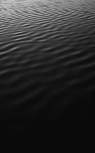 Preview wallpaper water, black, ripples, sea