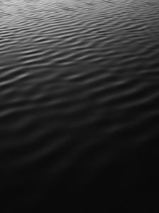 Preview wallpaper water, black, ripples, sea