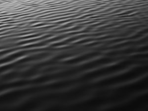 Preview wallpaper water, black, ripples, sea