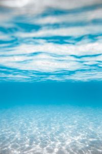 Preview wallpaper water, blue, transparent, underwater