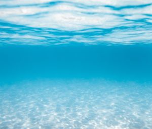 Preview wallpaper water, blue, transparent, underwater