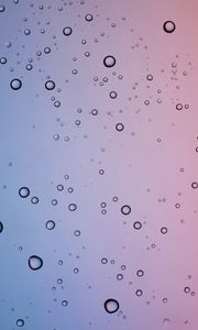 Preview wallpaper water, bubbles, macro, texture, purple