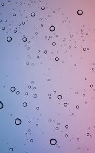 Preview wallpaper water, bubbles, macro, texture, purple
