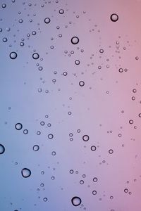 Preview wallpaper water, bubbles, macro, texture, purple