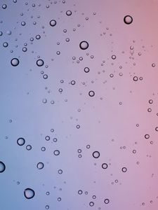 Preview wallpaper water, bubbles, macro, texture, purple