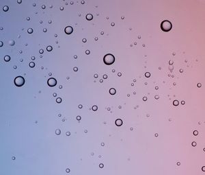 Preview wallpaper water, bubbles, macro, texture, purple