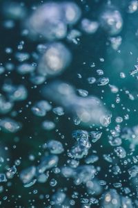 Preview wallpaper water, bubbles, macro, underwater