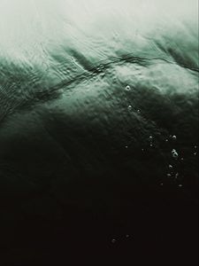 Preview wallpaper water, bubbles, ripples