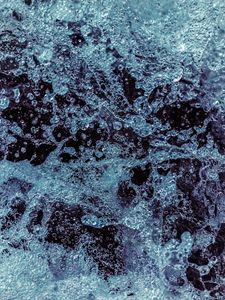 Preview wallpaper water, bubbles, splashes, liquid