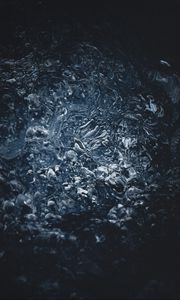 Preview wallpaper water, bubbling, macro, bubbles, dark