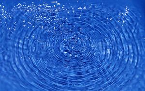 Preview wallpaper water, circles, splashes
