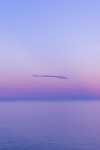 Preview wallpaper water, cloud, horizon, purple, haze