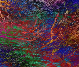 Preview wallpaper water, colorful, liquid, glare